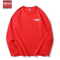 108 Long -Sleeed Big Red (маленькая картинка Китай) Белая карта