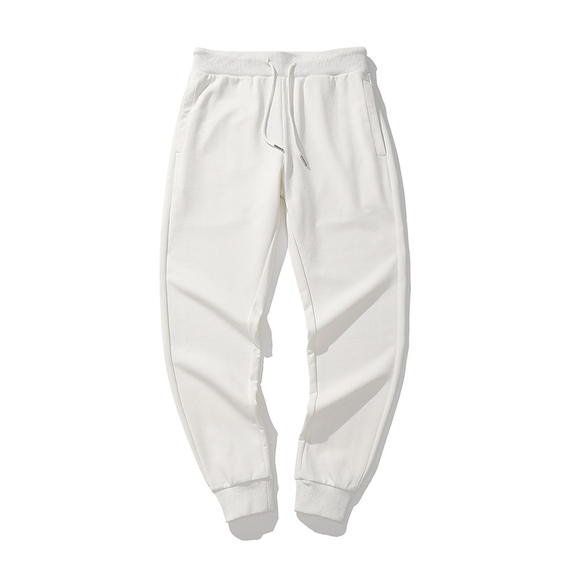 Fashion brand casual versatile overalls drawstring pants men 2021 summer Korean version of student small feet sports pants men