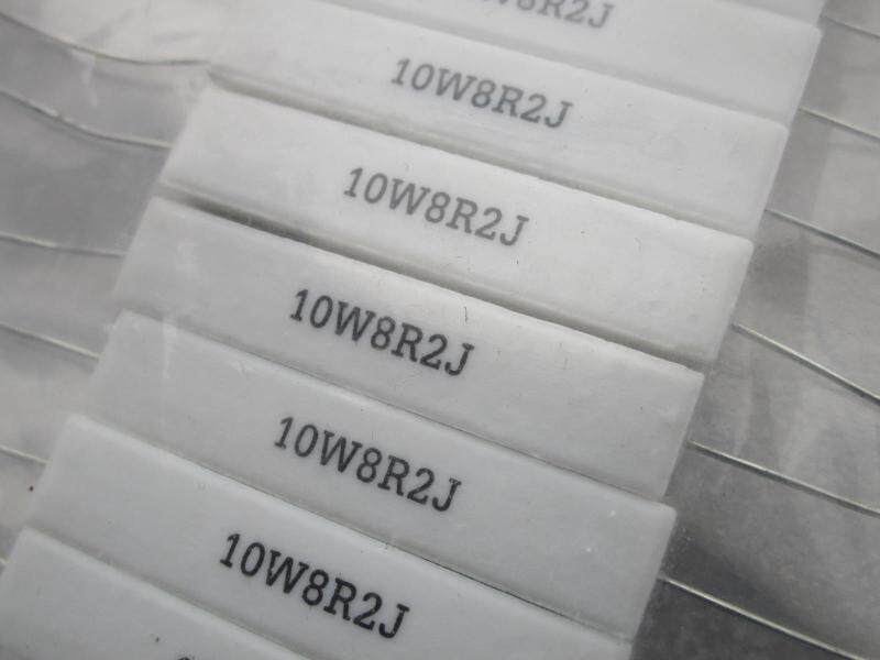 New 10W power amplifier cement resistance 10W 8 2R 8 2 10W8 10W8 2RJ 10W8R2J horizontal