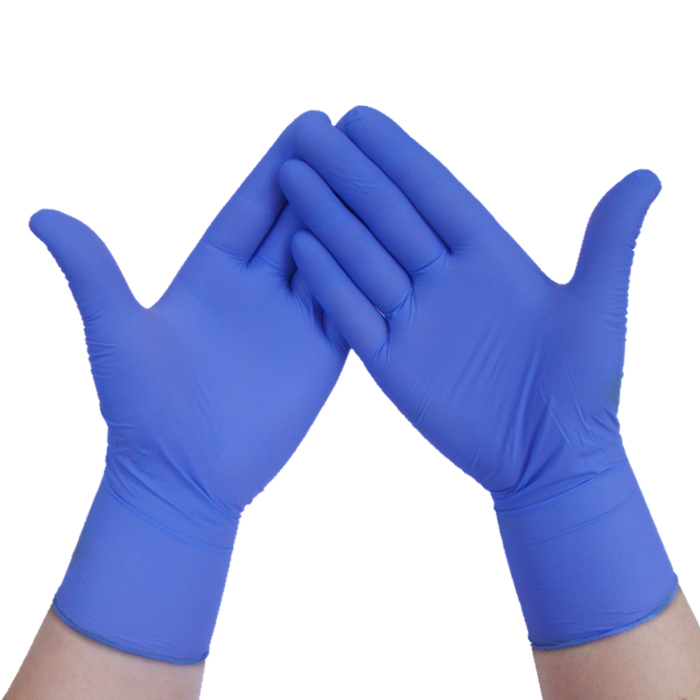 Special tattoo for beauty salons, beauty salons, body hygiene, thin transparent film latex gloves, disposable gloves