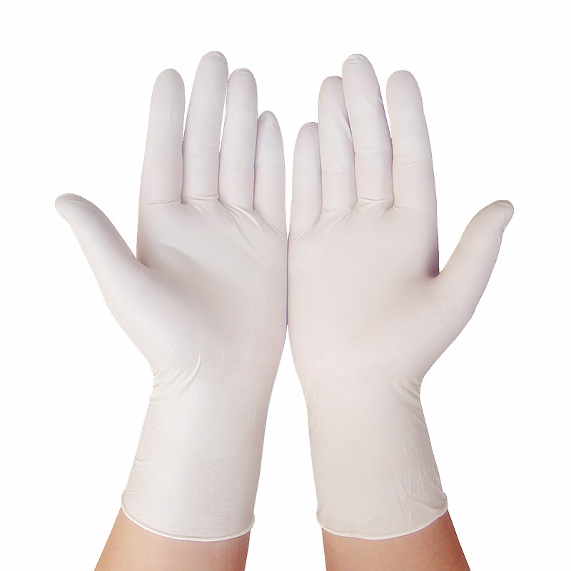 Special tattoo for beauty salons, beauty salons, body hygiene, thin transparent film latex gloves, disposable gloves