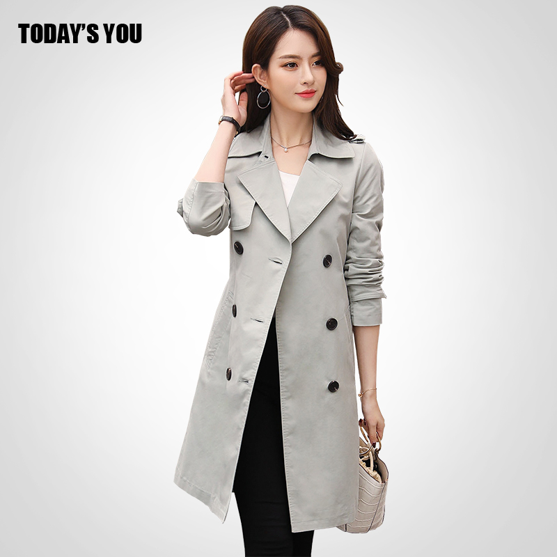 Trench pour femme AUJOURD HUI en Coton en Coton - Ref 3228024 Image 4