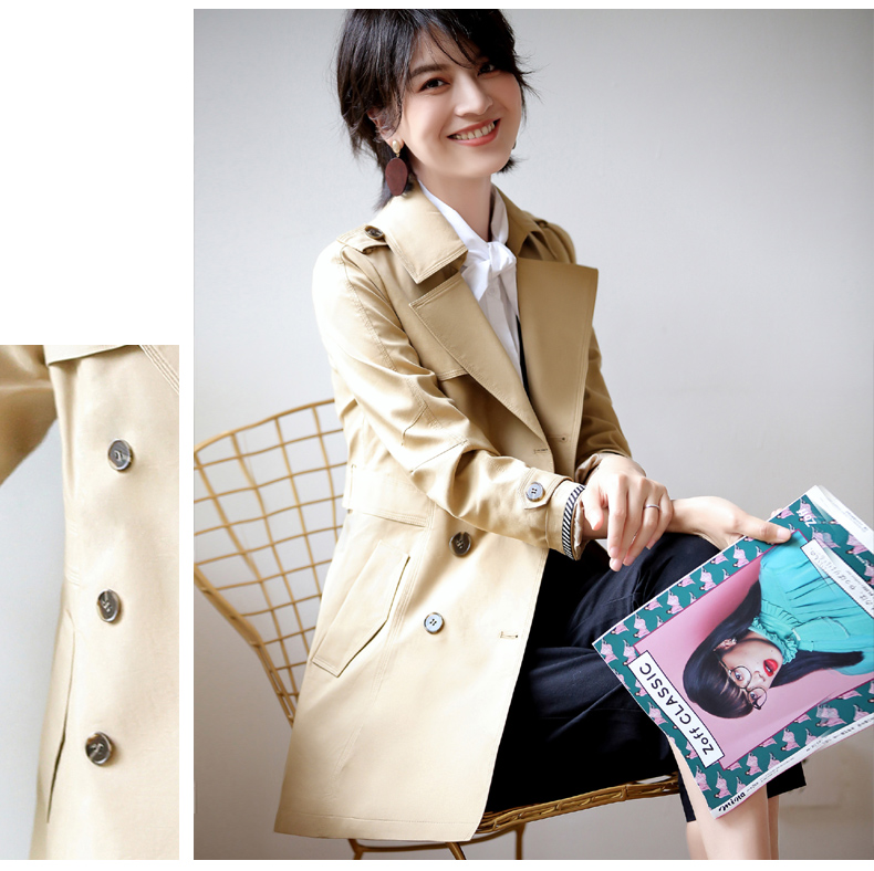 Trench pour femme AUJOURD HUI en Coton - Ref 3225781 Image 20