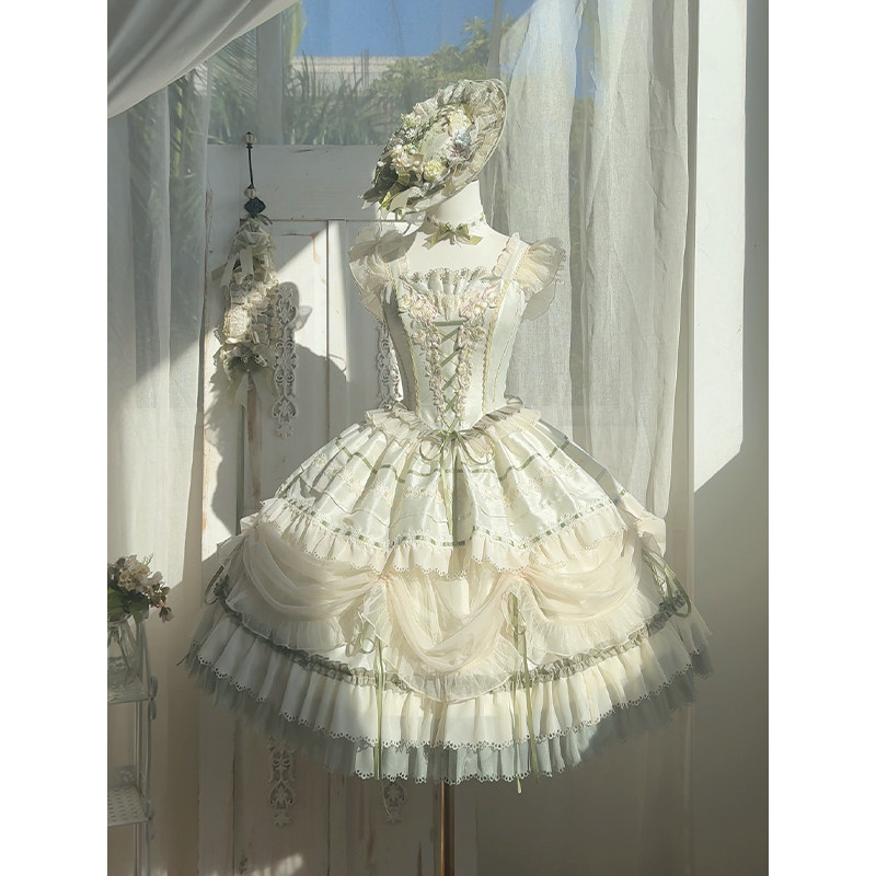 小茉莉Lolita洋装优雅cla连衣裙：🎀复古少女心，穿上就是公主！ -lolita洛丽塔连衣裙-淘宝好物网