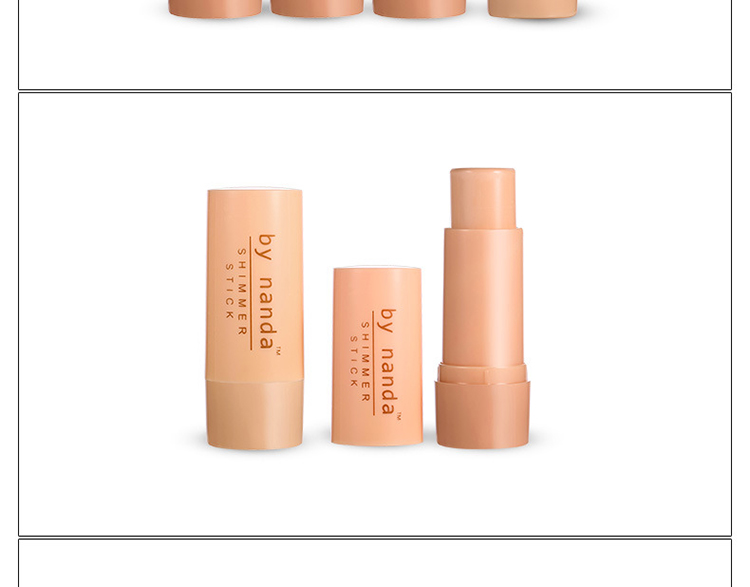 B NNG NANDA 漾 漾 Smart Brightening Sticks 3D Sửa chữa Stick Shadow Concealer Sticking Primer