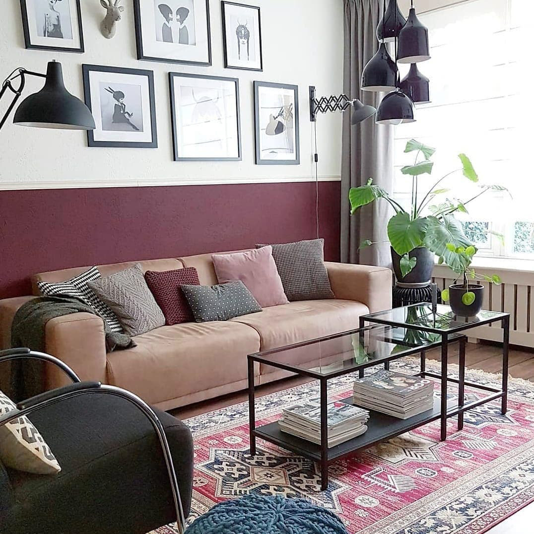 Tea Severes Style Simple Fashion Square Cube Black Metal Glass Side Table