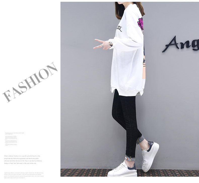 Sweatshirt femme en Coton - Ref 3217050 Image 19