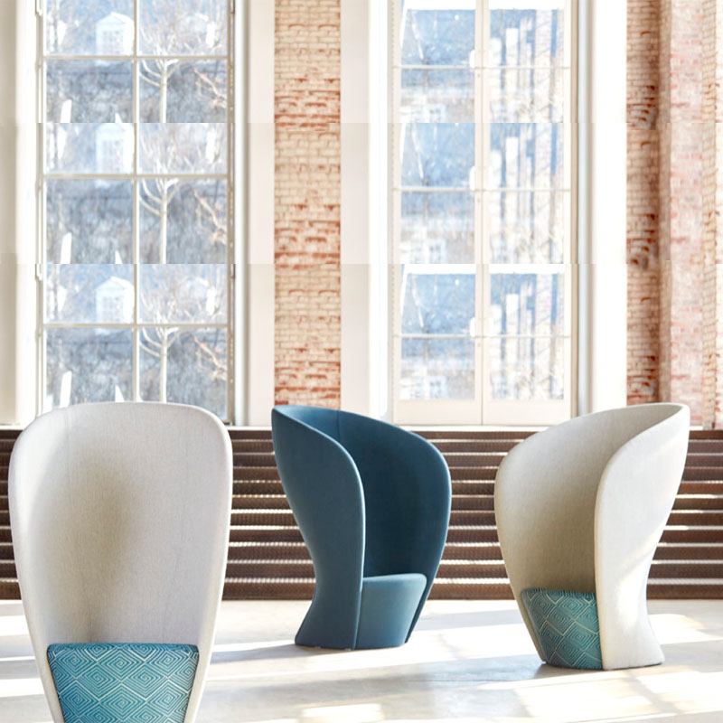 New Designer Fiberglass Dodge Chair Sample House Display Central Like Board Room Display Profiled Light Lavish Casual Chair Asylum Chair