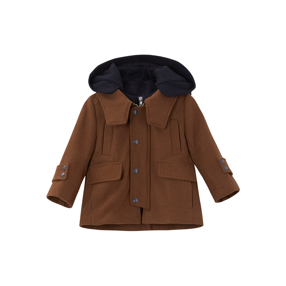 Manteau pour garcon MOOMOO en laine - Ref 2161435 Image 22