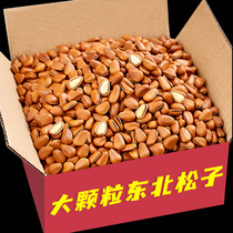 New Northeast Pine nuts 500g bulk large granules hand peeling open pine nuts dry fruit Wild Pine Nuts snacks