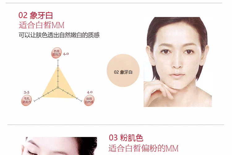 BOB beauty no flaws mật ong set phấn trang điểm lỏng dầu kiểm soát che khuyết điểm dưỡng ẩm khả năng sửa chữa sáng da màu trang điểm - Quyền lực