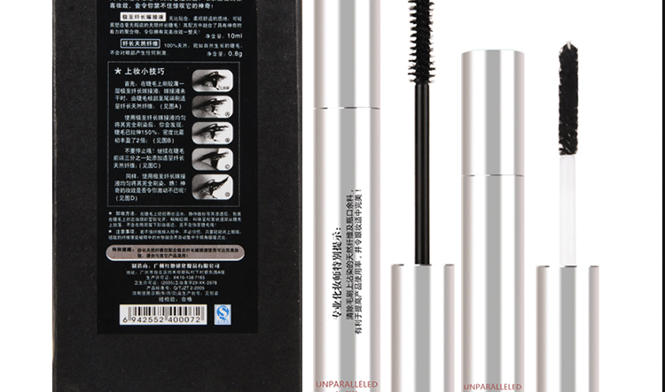 Tình yêu mái tóc dài giấc mơ mascara bộ kết hợp sợi đen tăng trưởng chất lỏng không thấm nước 8039 quầy xác thực chuốt mi 4d