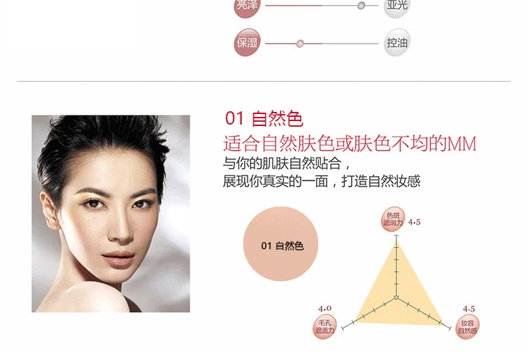 BOB beauty no flaws mật ong set phấn trang điểm lỏng dầu kiểm soát che khuyết điểm dưỡng ẩm khả năng sửa chữa sáng da màu trang điểm - Quyền lực