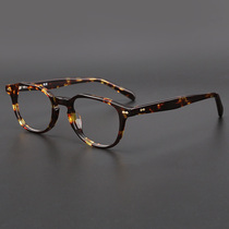 Retro Art-Eye frames Spectacle Frames SEA TURTLE COLOR HANDMADE PLATES FULL BOX MENS DAY SERIES BOX WOMEN WITH HIGH NUMBER OF MYOPIA GLASSES FRAME
