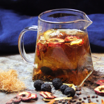 Wumei Hawthorn corn beard flower tea combination to remove the body cold and heat men and womens row non-toxic conditioning body moisture heavy