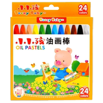 Small children oil painting stick Childrens painting coloring early education enlightenment brush crayon painting tool 12 colors 24 colors