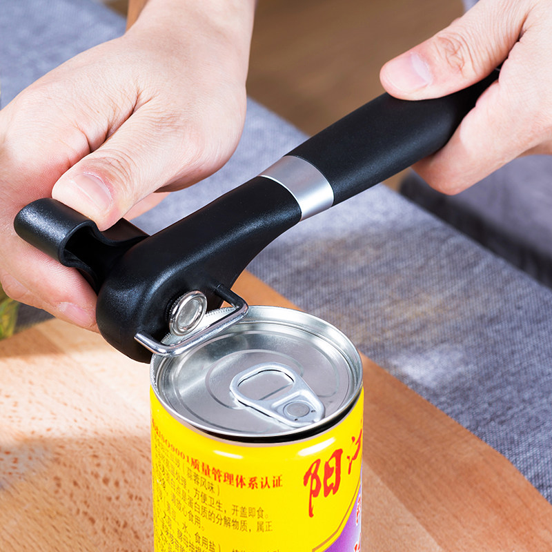 Eurostyle Stainless Steel Open Can Opener Knife Opener Screw Lid Opener Cover God Instrumental Kitchen Wring Bottle Cap Tool