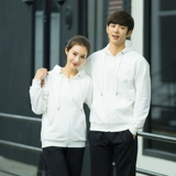 Демисезонная толстовка для влюбленных, куртка с молнией для работы, делается под заказ, с печатью вашего логотипа, с вышивкой