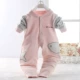 Babyiesies cotton mùa xuân và mùa thu nam nữ quần áo mùa hè quần áo mỏng romper quần áo sơ sinh 0-3-6 tháng body giả vest cộc tay bé trai