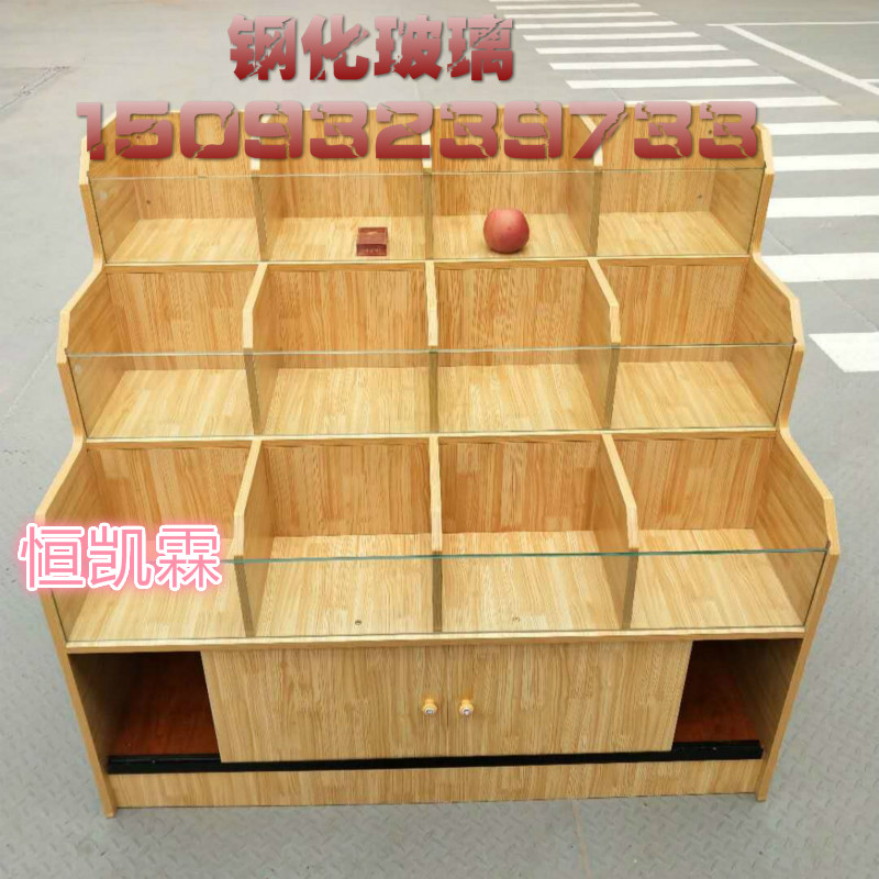 Dried fruit shelf container display shelf bulk grain cabinet miscellaneous grain display cabinet rice barrel supermarket dry goods bulk container