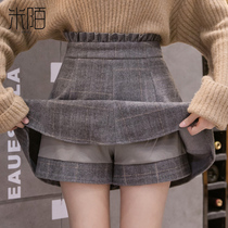 Spring style small sub-plaid half body dress Women in spring clothes 2022 new high waist a character fashion spring short dress