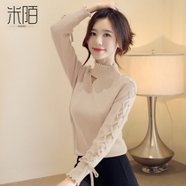 2022 SPRING LADY SWEATER WOMENS CLOTHING SPRING AUTUMN NEW LONG SLEEVE FOREIGN AIR HITCH Knitted Sweaters Undershirt