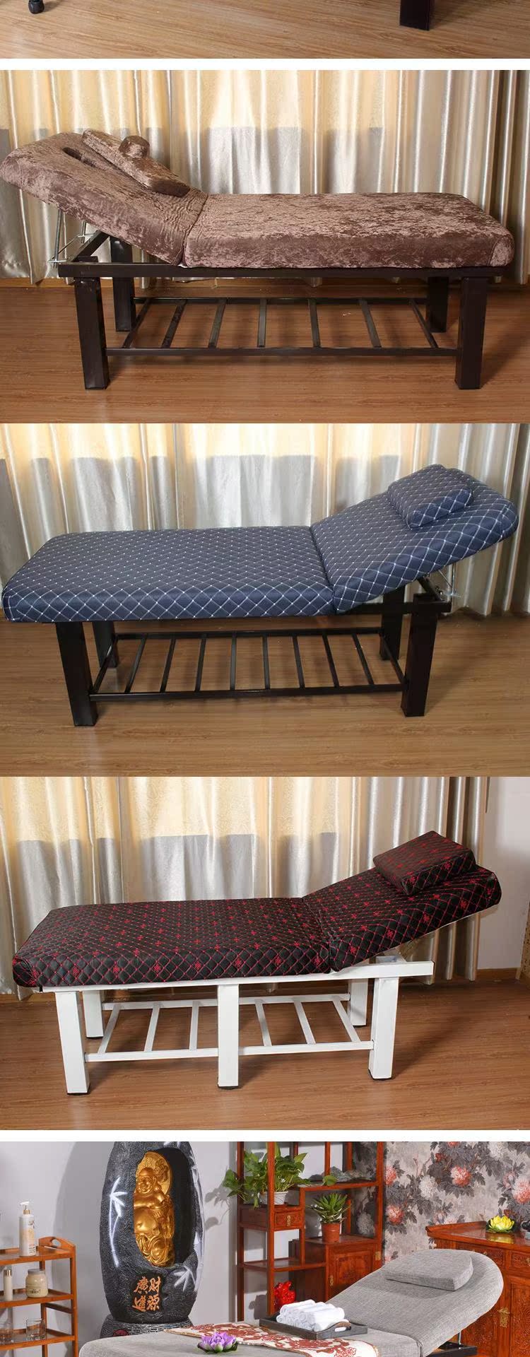 Tân Cương Hồ nội thất làm đẹp giường Massage giường Massage nhà giường Vật lý trị liệu hình xăm gấp giường thể hiện - Hair Salon / Nội thất làm đẹp