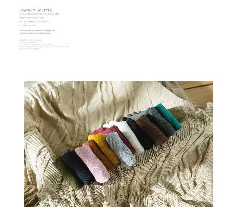 Mô hình mùa thu và mùa đông vớ cotton Nhật Bản vớ cotton màu tinh khiết vớ nữ ống phiên bản Hàn Quốc của vớ gió đại học chuyên sỉ lẻ quần tất