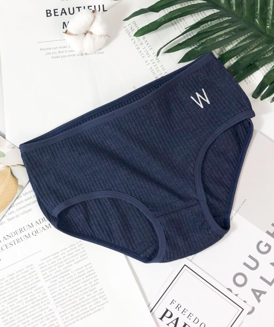 Đầm cotton nữ đồ lót eo thấp quần cotton tóm tắt màu kẹo đơn giản và thoải mái đồ lót nữ sinh viên quần lót nữ sinh