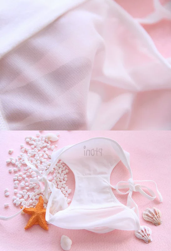 Quần lót rỗng nữ gợi cảm quần lót lưới nữ cô gái thắt eo thấp cotton 裆 quần học sinh quần lót lọt khe xẻ đáy