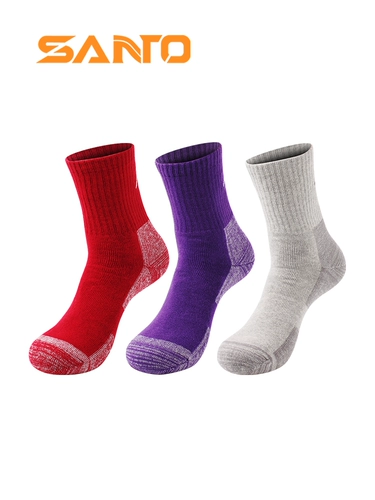 Зимние утепленные быстросохнущие альпинистские лыжные носки, для бега