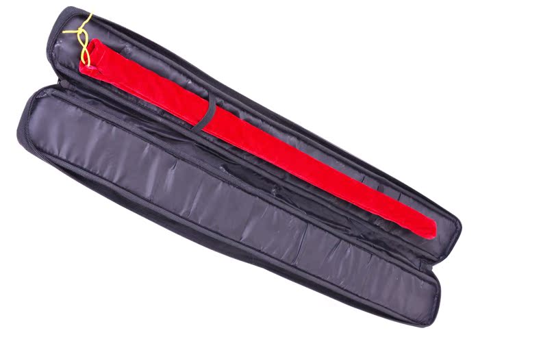 Lehuang Authentic 1 2, 3, 4 gậy, túi đeo vai bằng da màu đen, dễ mang theo, phụ kiện cá hồng, nhạc cụ dây đeo đàn