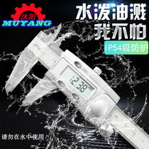 Glasses frame detection Electronic digital video ruler cursor Stainless steel high-precision shaped workpiece IP54 waterproof measuring instrument