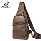 Кенгуру, нагрудная сумка, водонепроницаемая сумка, сумка на одно плечо для отдыха, сумка через плечо, трендовый рюкзак, в корейском стиле