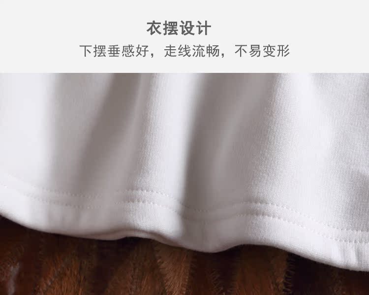 Mẫu áo thu đông cộng với áo thun nhung ngắn tay ấm áp cho nam cổ tròn dày Áo sơ mi nửa tay áo sơ mi màu rắn quần áo nam áo thun trắng nam