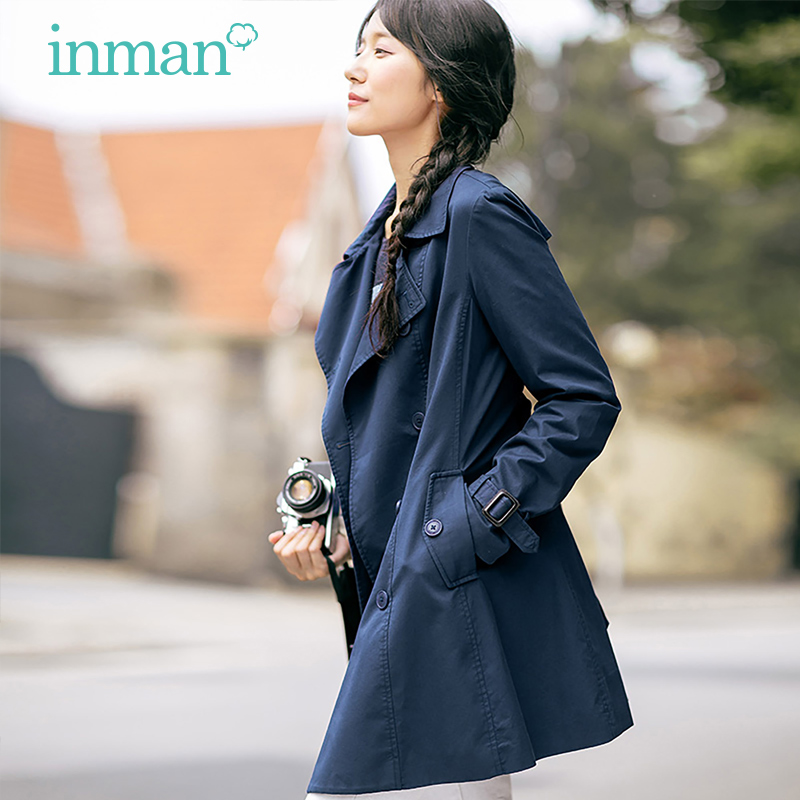 Trench pour femme INMAN   en Coton en Coton - Ref 3227912 Image 3