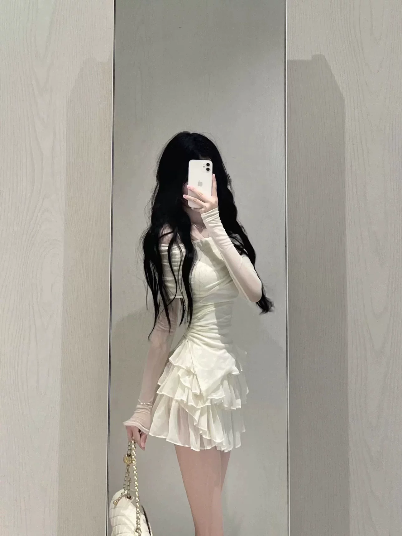 Юбка, комплект, slim fit, открытые плечи