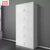 Full body five-section filing cabinet Certificate cabinet Iron cabinet Two-piece five-section information cabinet 5-layer locked financial filing cabinet