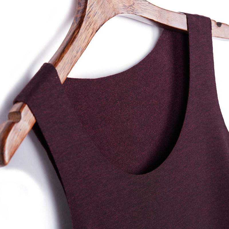 Men's incognito De velvet warm vest velvet thickened fat plus size heating Modell thin section wear winter