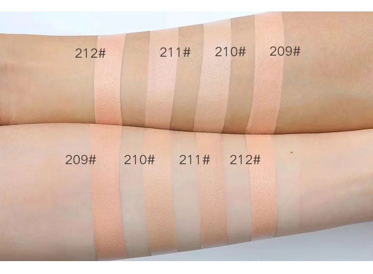 Séc Dermacol 黛 thử nghiệm che khuyết điểm màu 1g3g mẫu 207.208.210 rất khuyến khích! kem nền che khuyết điểm tốt cho da dầu