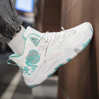 High-Top Sneakers for Men 2026 New Spring Wear-Resistant Student Basketball Sports Shoes Youth Casual Running Shoes for Men