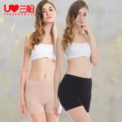 Three-shot underwear female Shumur three-point pants anti-stripping non-curling summer thin leggings insurance shorts 2 pieces