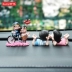 Sáng tạo xe trang trí búp bê dễ thương Phim hoạt hình phụ kiện xe hơi Đồ trang trí phụ kiện xe hơi Búp bê nội thất xe hơi