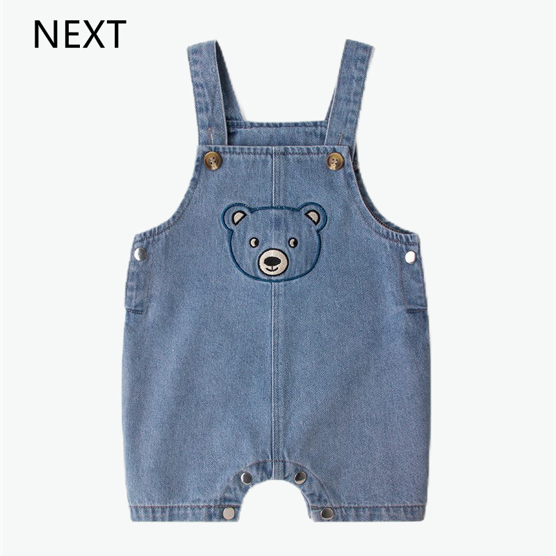 UK NEXT Children's Clothing Baby Summer Hug Bag Pants Baby Cartoon Pants Boy Cute 100 Hitch Dress Jeans