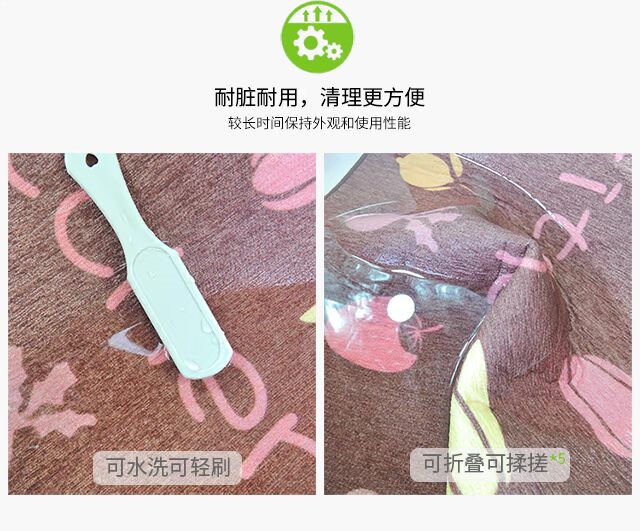 Dải bếp siêu bền và siêu bền không sợ 揉搓 có thể giặt được bằng máy có thể giặt được - Thảm sàn thảm đá thấm nước