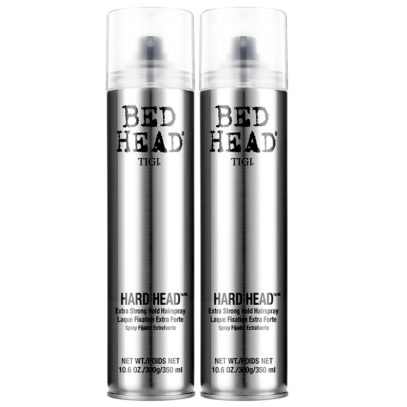 Two bottles of TIGI hair gel spray styling hair fluffy styling gel styling water space hair gel