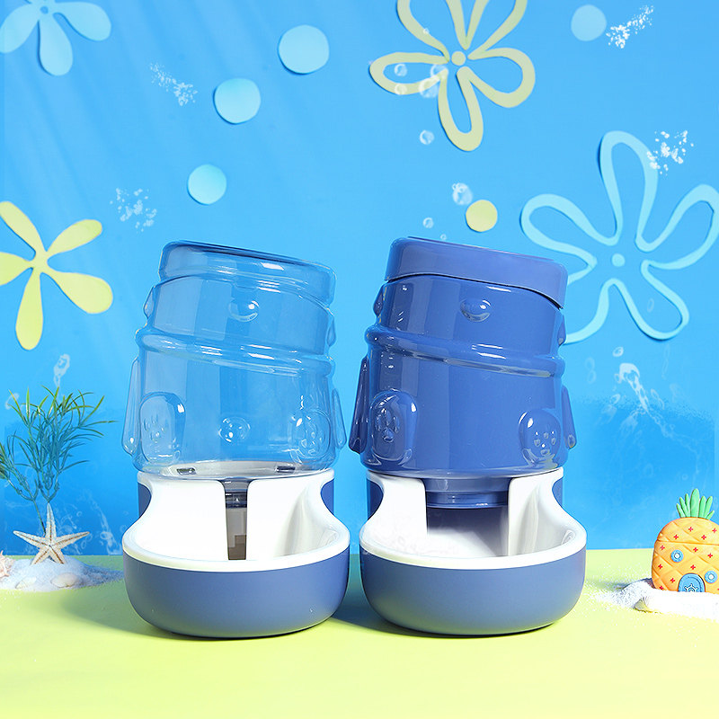 Automatic feeding machine cat pet self-feeding cat food machine kitty feeding machine to feed cat puppies two-in-one