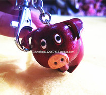 Keychain handmade creative gift cowhide key chain bag pendant Inner Mongolia crafts car motorcycle key chain