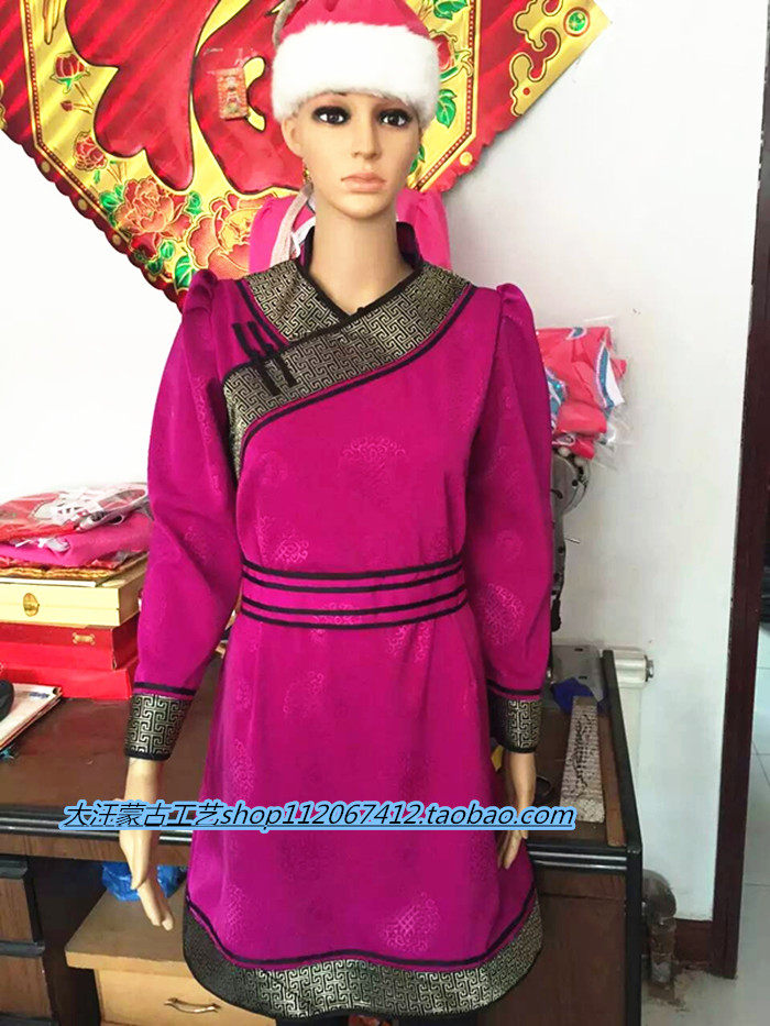 Mongolian robe women Mongolian dress folk costumes dance robes to wear everyday clothing Monomeal tooling wholesale
