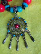 Mongolian accessories ethnic minority necklace wholesale Inner Mongolia handicrafts factory direct sales low price wholesale